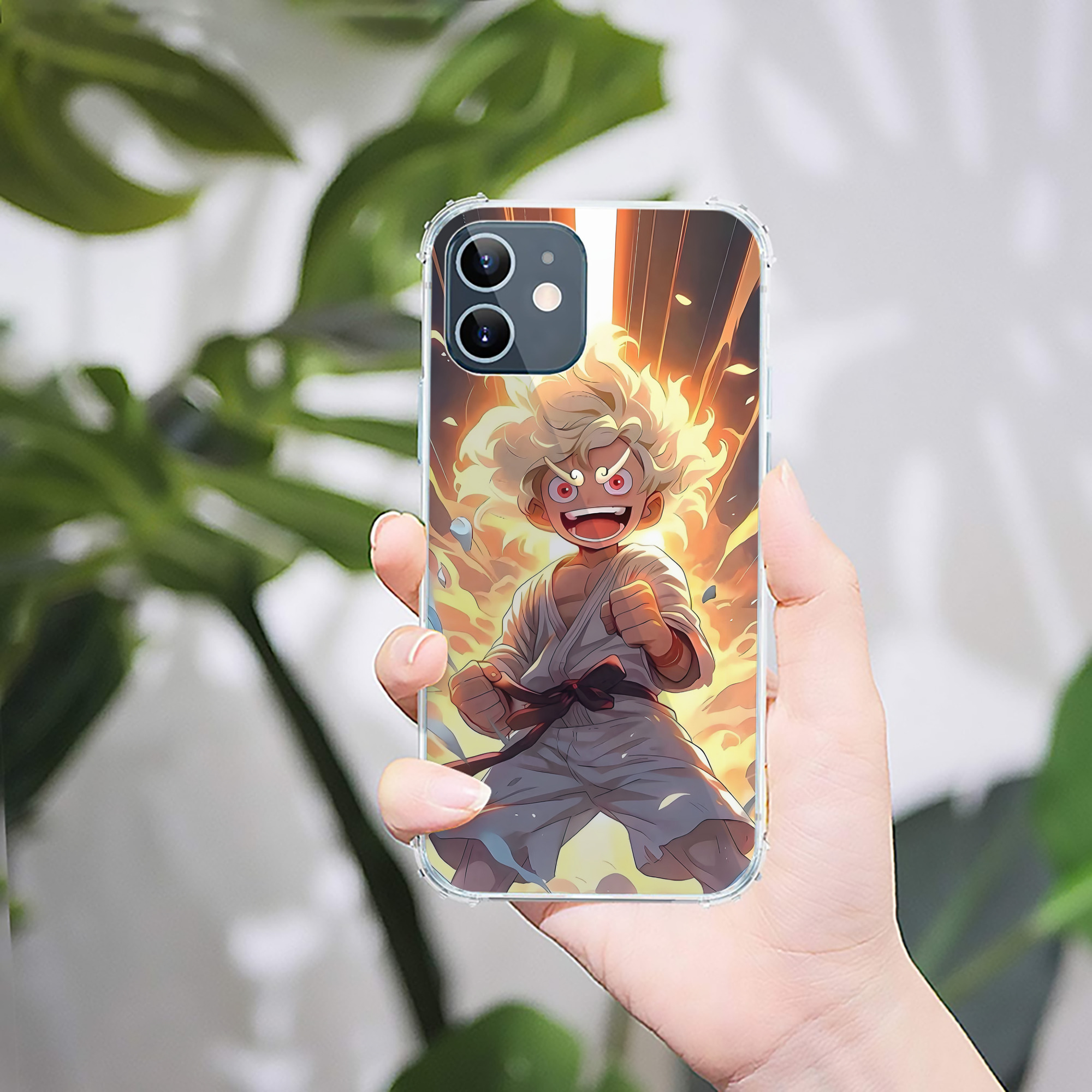 （画像用） ワンピース ONE PIECE 【iPhone 12シリーズ対応】透明スマホケース（クリアソフトケース）